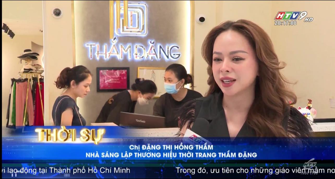 Nhà sáng lập thương hiệu thời trang Thắm Đặng